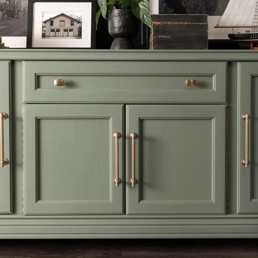 Sideboard painted in Fusion Mineral Paint Carriage House at Home Smith