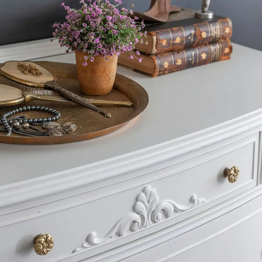 Dresser painted in Fusion Mineral Paint Parchment at Home Smith