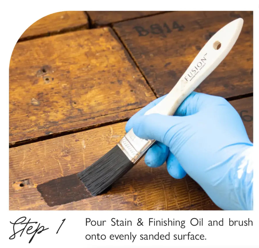 Fusion Stain & Finishing Oil - Cappuccino - Home Smith