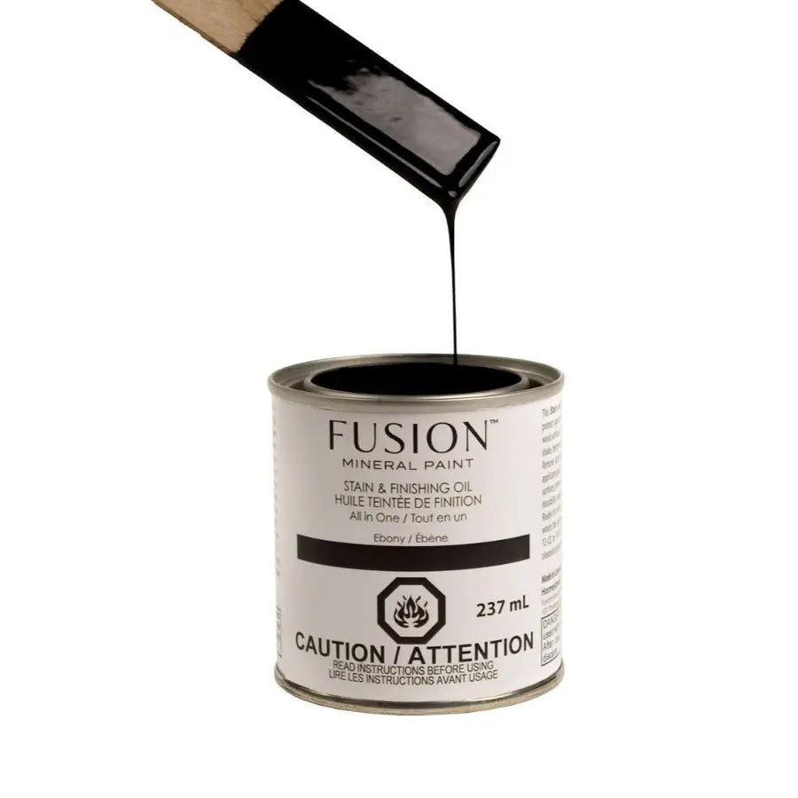 Fusion Stain & Finishing Oil - Ebony - Home Smith