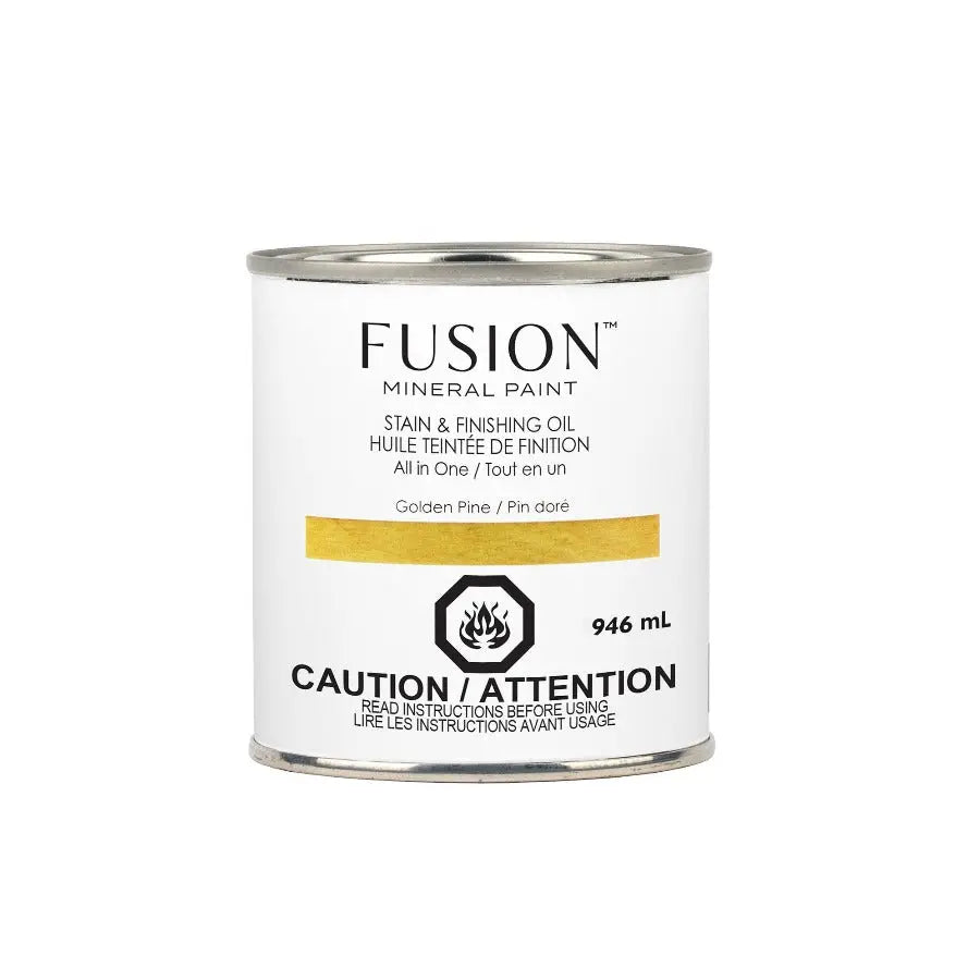 Fusion Stain & Finishing Oil - Golden Pine - Home Smith