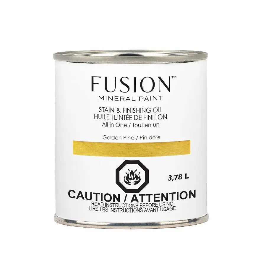 Fusion Stain & Finishing Oil - Golden Pine - Home Smith