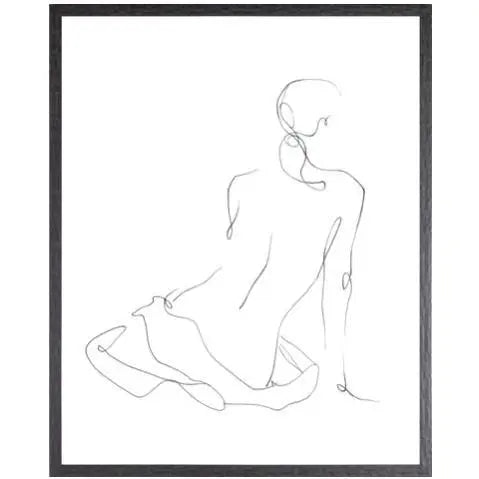 Gestural Contour Series - Figurative contour drawings - Home Smith