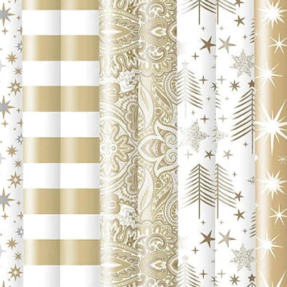 Gift Wrap Roll Set - Noel Blanc at Home Smith