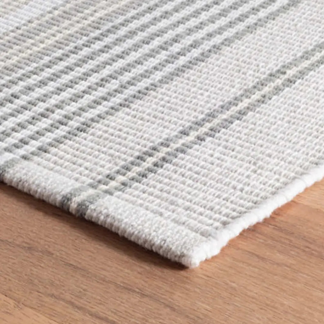 Gradation Ticking Woven Cotton Rug - Home Smith