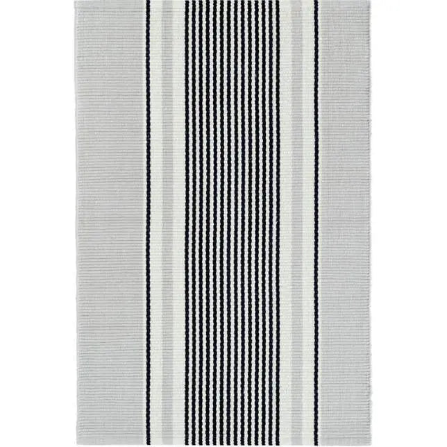 Gunner Stripe Woven Cotton Rug - Home Smith