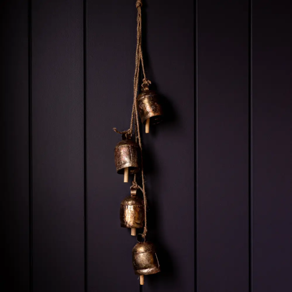 Hanging Vintage Inspired Bell Cluster at Home Smith