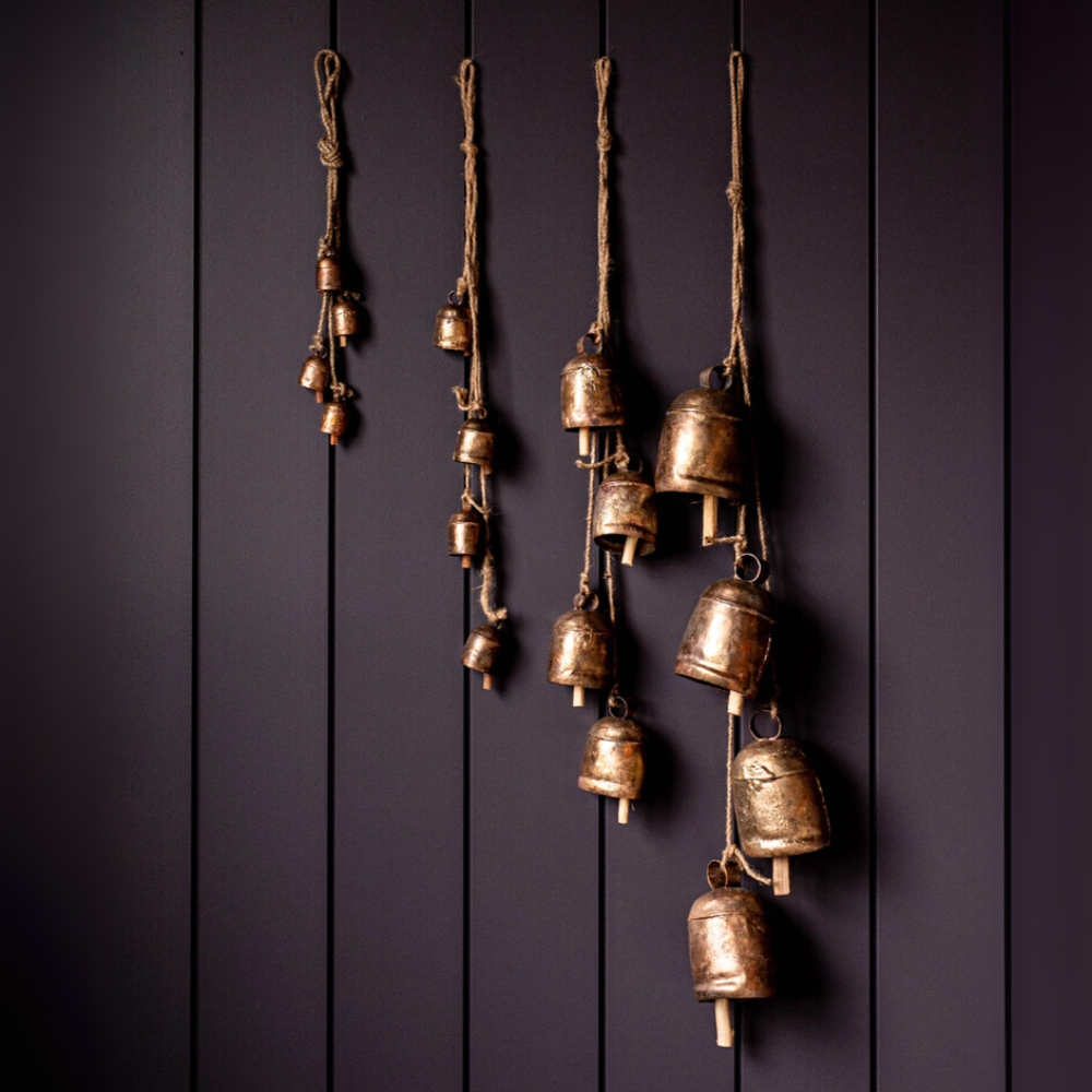 Hanging Vintage Inspired Bell Cluster at Home Smith