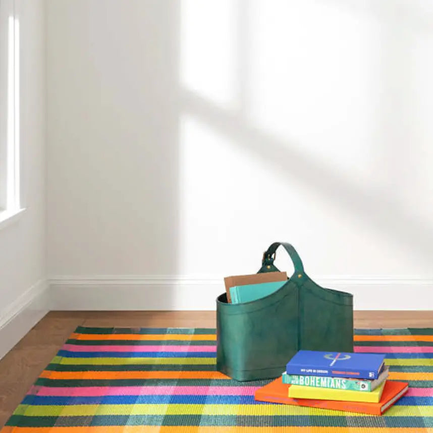 Happy Plaid Indoor/Outdoor Rug - Home Smith