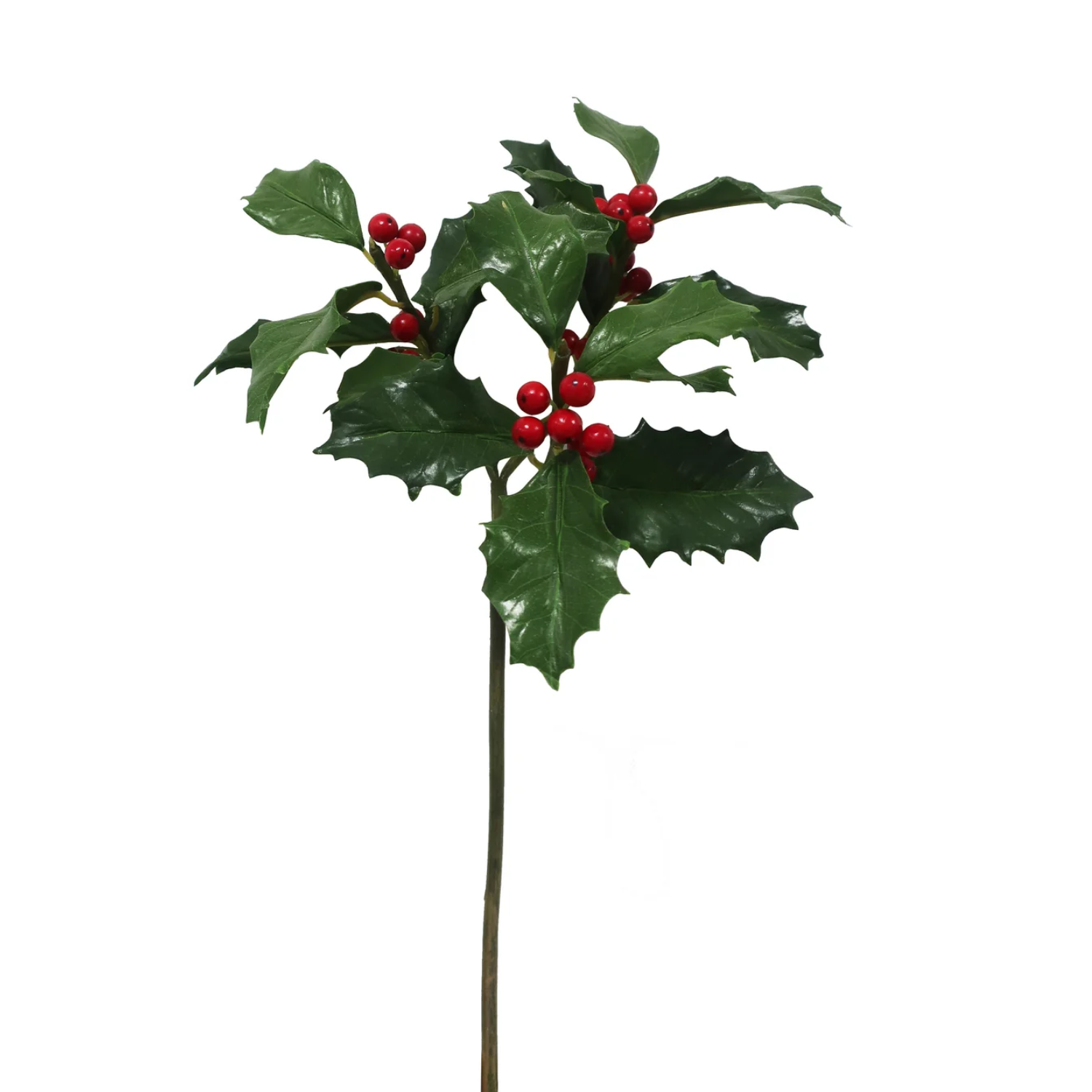 Faux Holly Spray at Home Smith