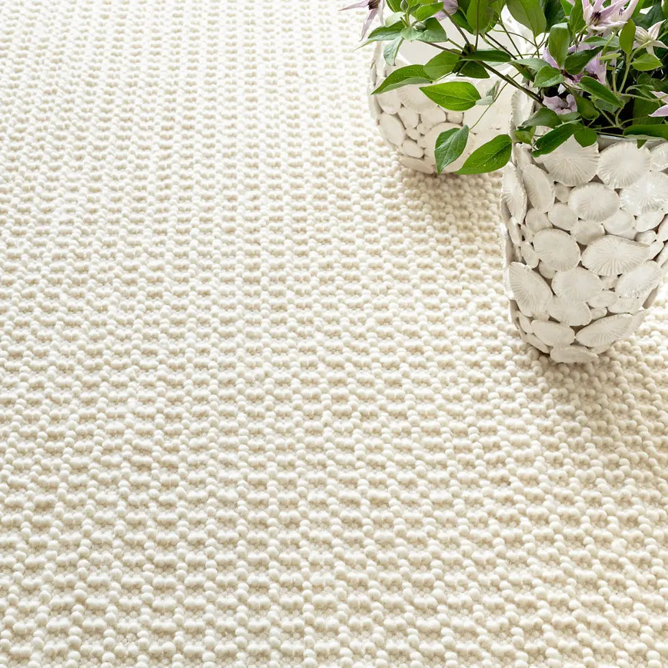 Hooper Ivory Woven Wool Rug Home Smith