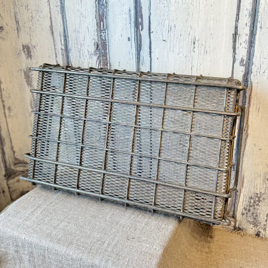 Vintage Industrial Metal Trays