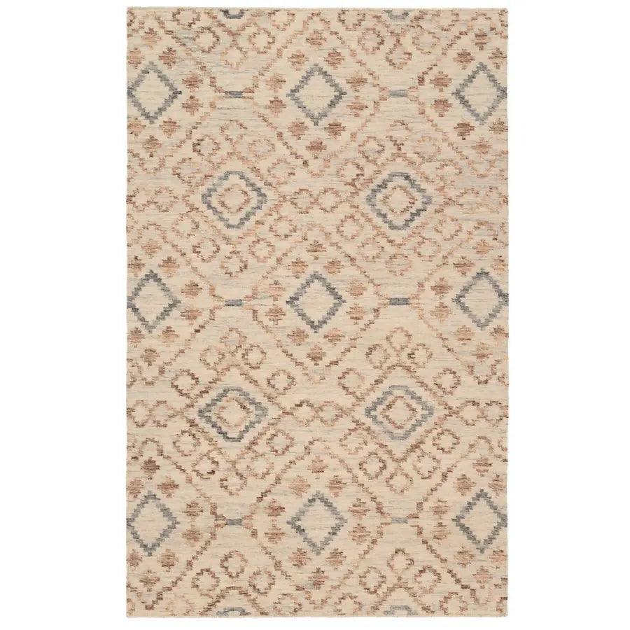 Home Smith Jelly Roll Sky Woven Wool Rug Dash & Albert Rugs - Wool