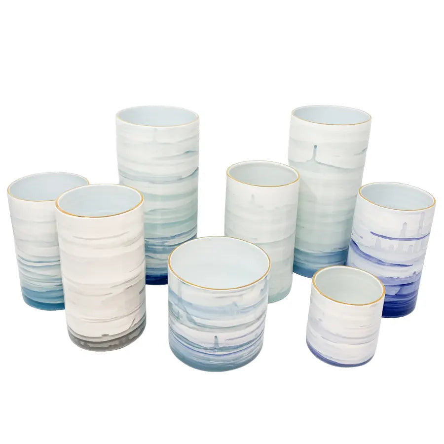 Jill Rosenwald Alaska Cylinder Vases - Home Smith