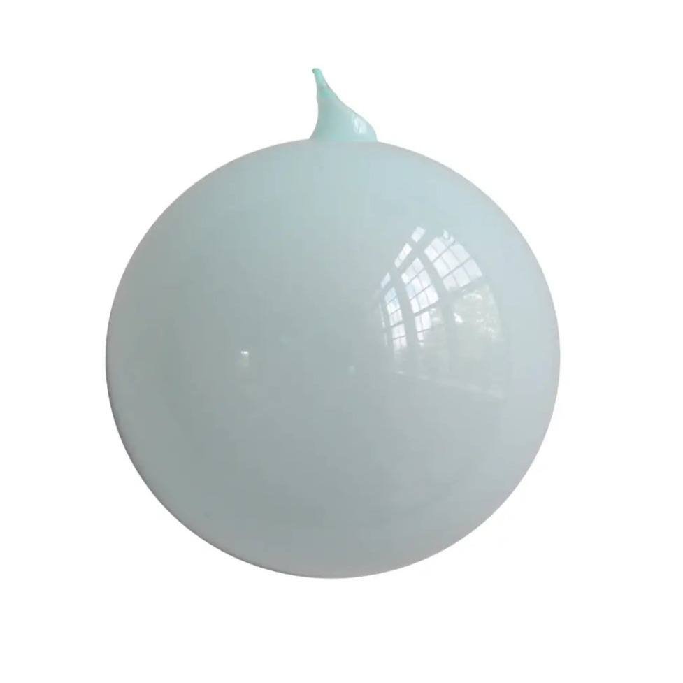 Home Smith Jim Marvin Bubblegum Glass Ornaments in Baby Blue Winward Holiday Ornaments