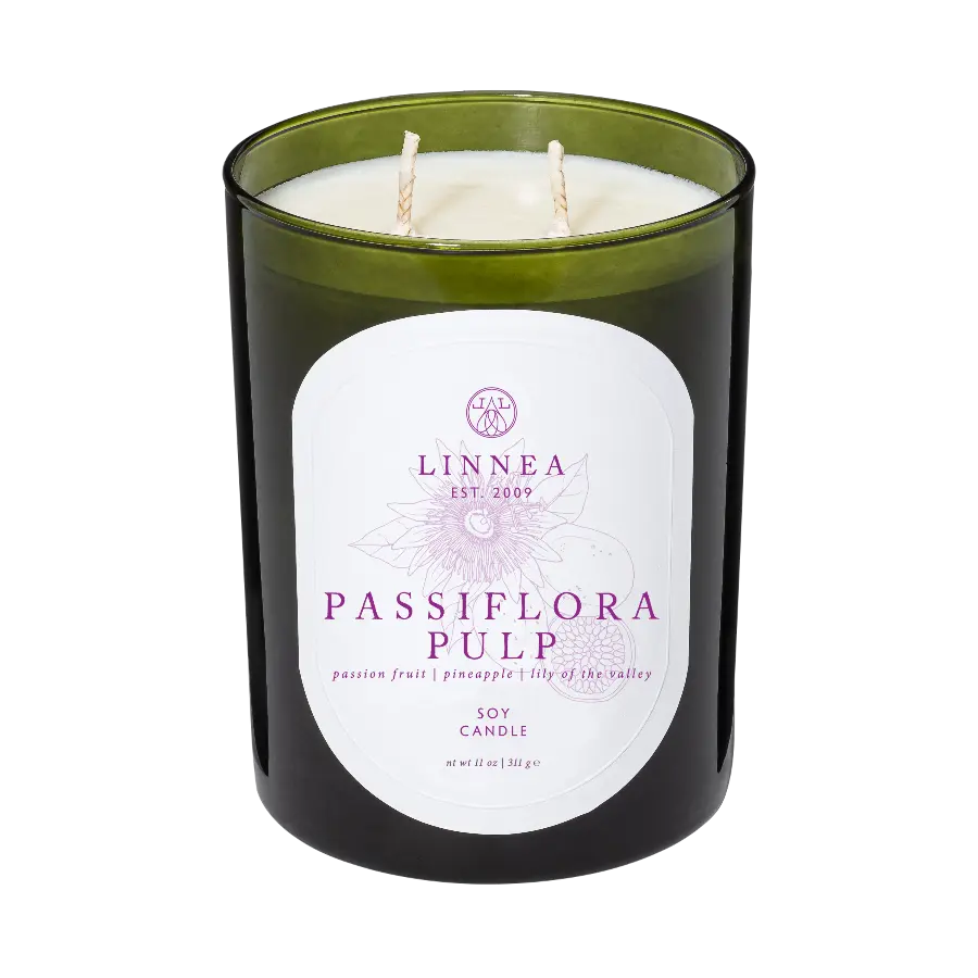 Home Smith LINNEA Scented Candle in Passiflora Pulp *NEW Seasonal* LINNEA Candles - Scented