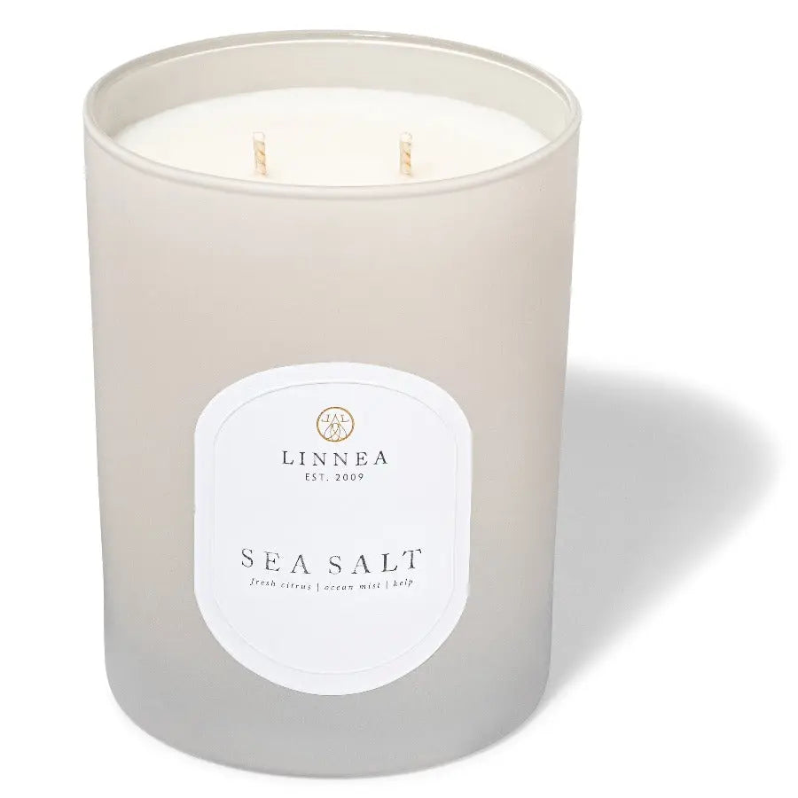 LINNEA Scented Candle in Sea Salt - Home Smith