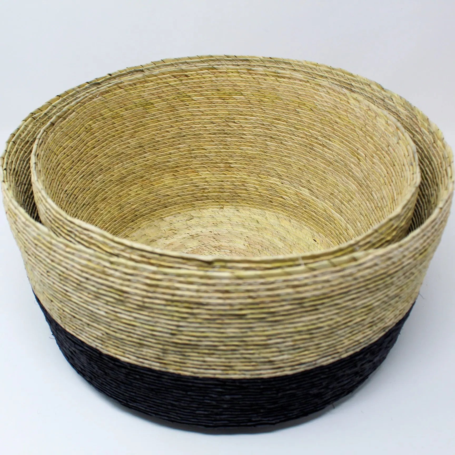 Lidded Storage Basket in Carbon - Home Smith