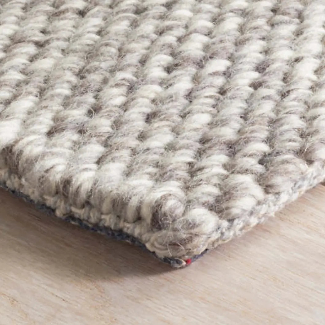Loggia Grey Woven Wool Rug