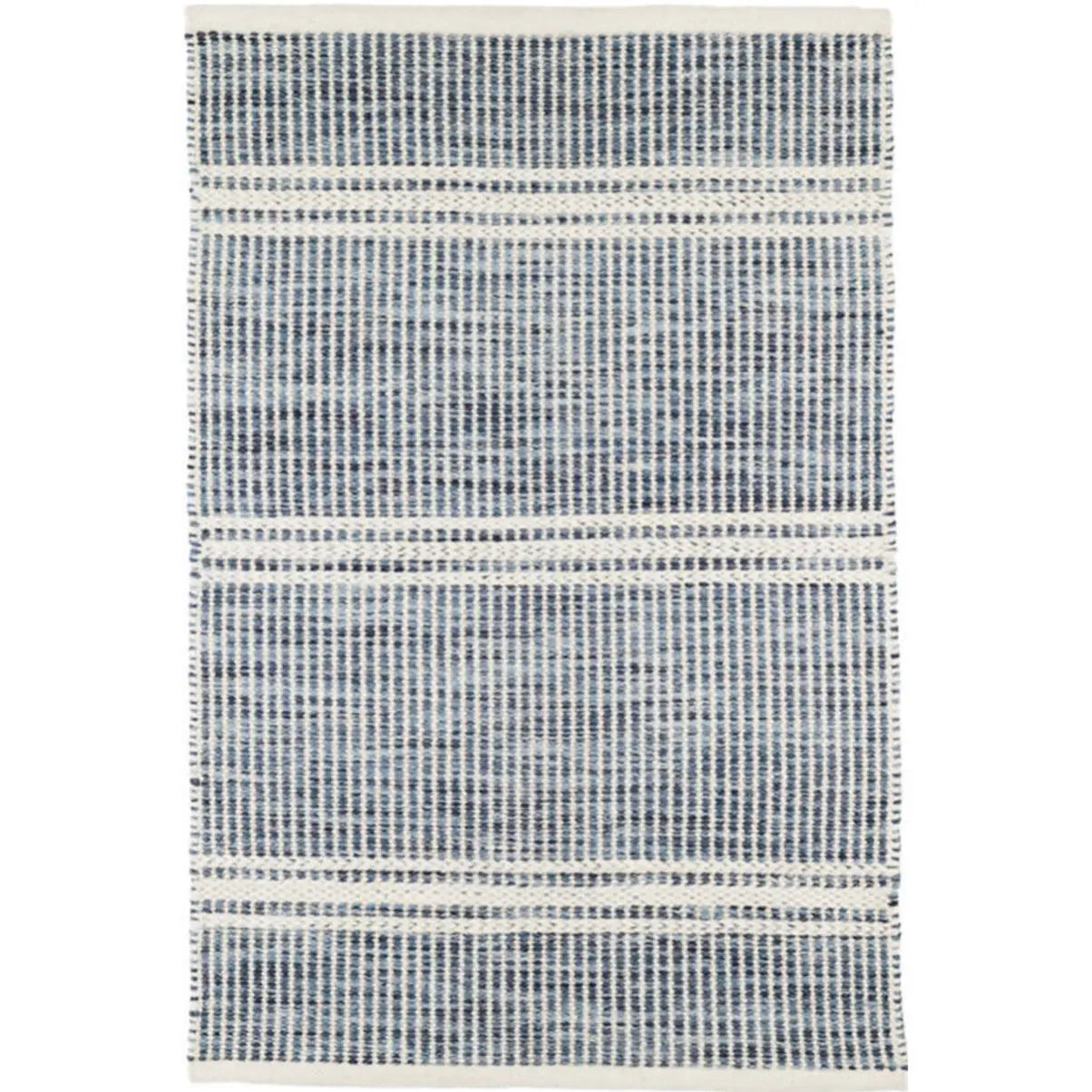 Malta Blue Woven Wool Rug - Home Smith