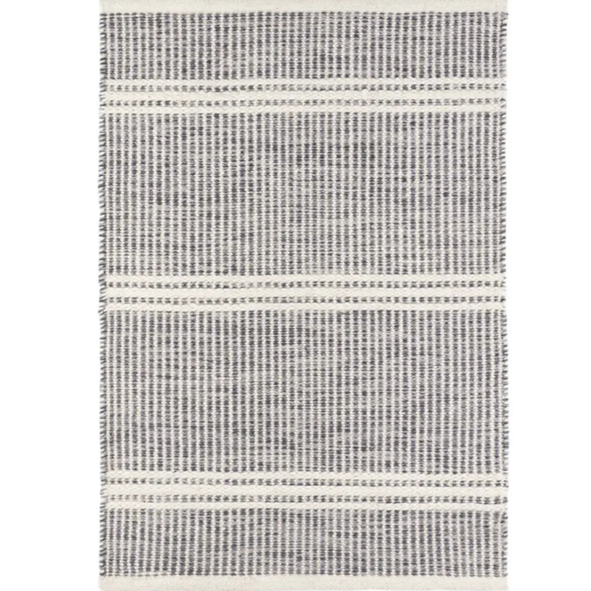 Malta Grey Woven Wool Rug - Home Smith