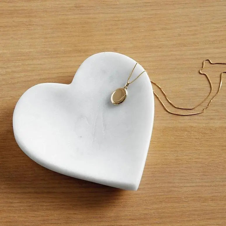 Marble Heart Dish - Home Smith