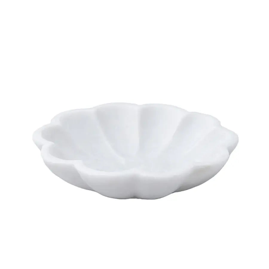Marble Scalloped Bowl - Home Smith
