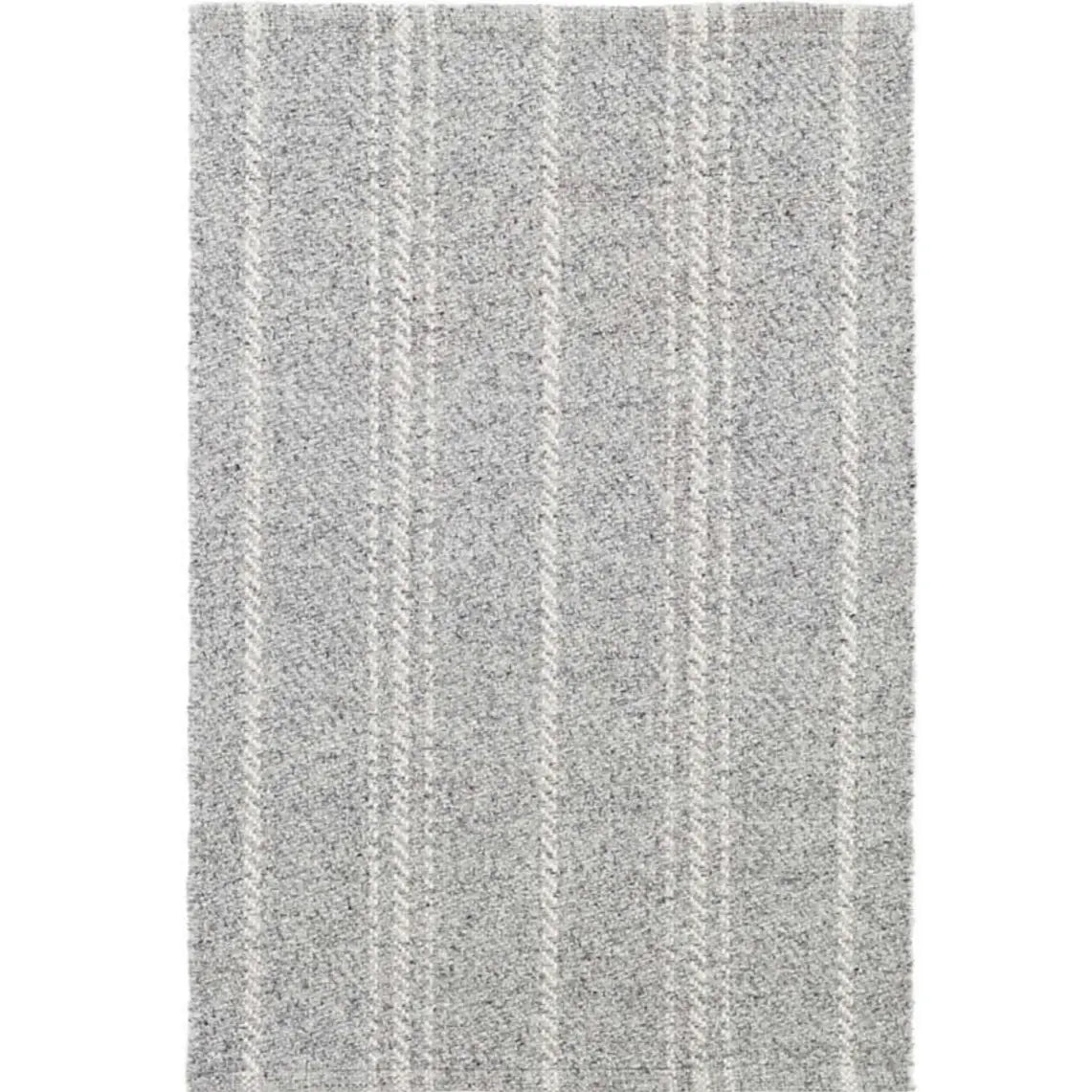 Melange Stripe Grey/Ivory Indoor/Outdoor Rug - Home Smith