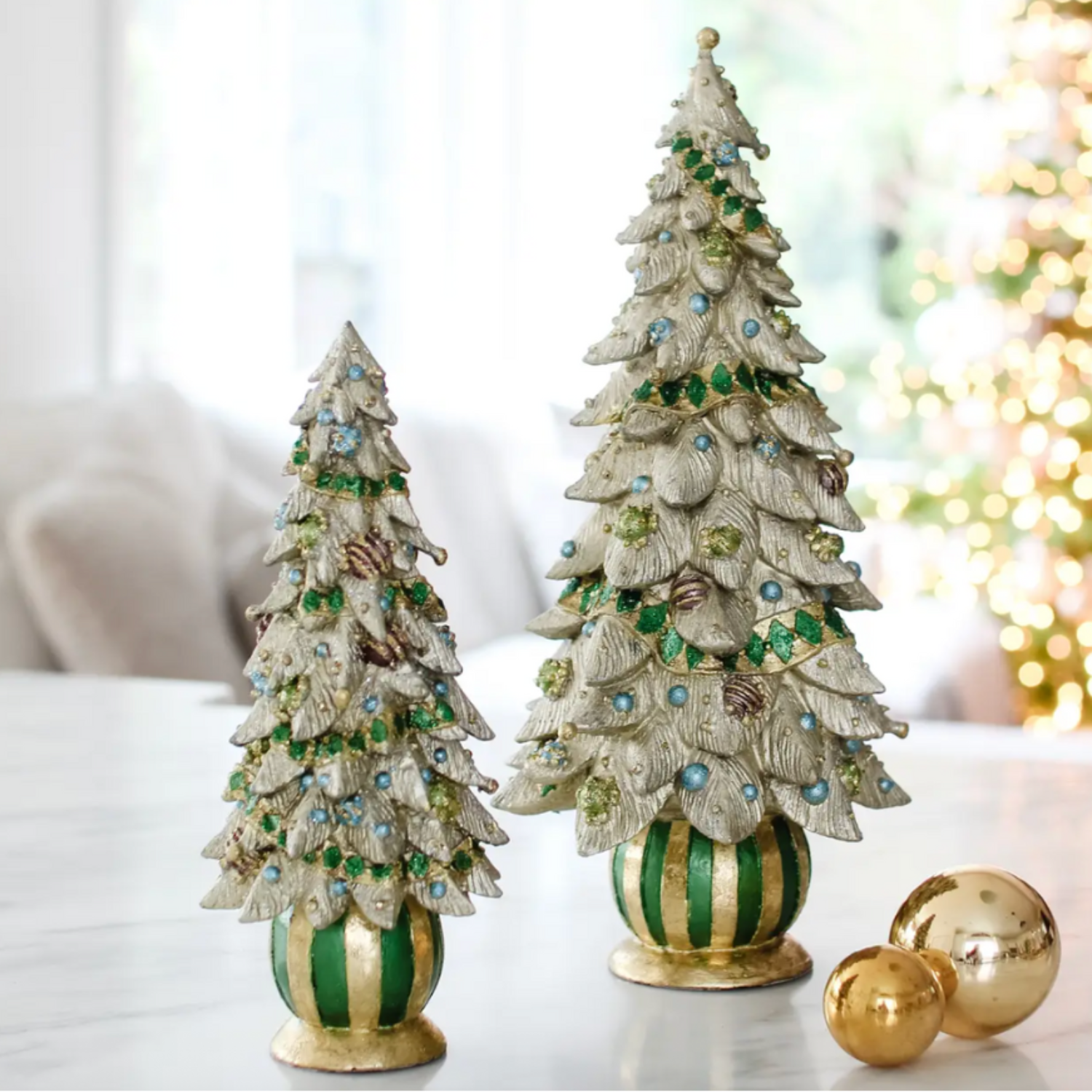 Merry Traditions Cone Tree in Mystik Champagne at Home Smith