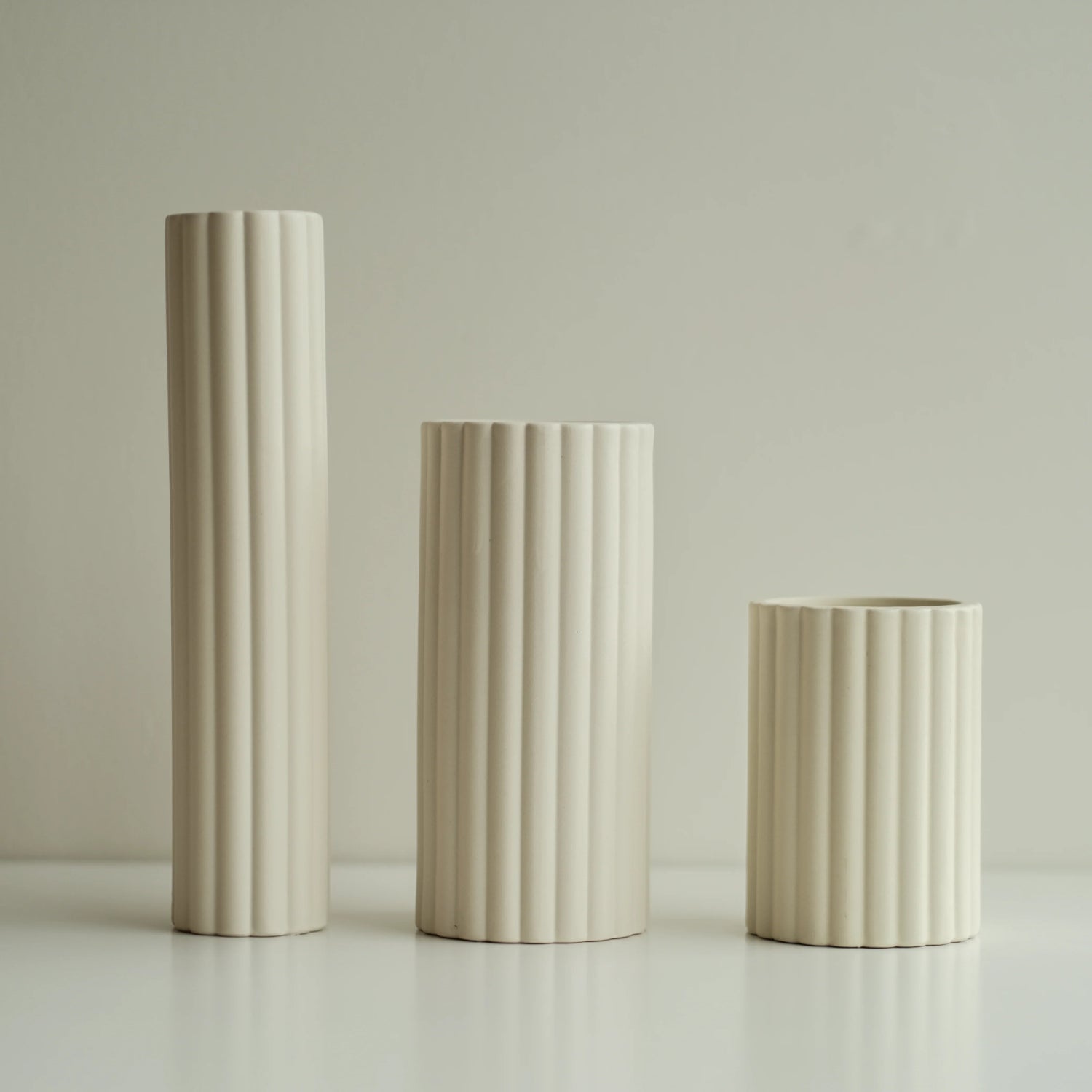 Daisy Ceramic Cylinder Vases at Home Smith 