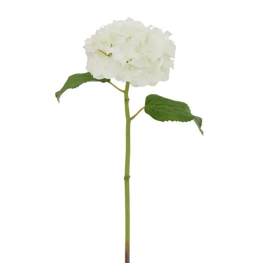 Natural Touch Hydrangea Stem - White 18.5" - Home Smith