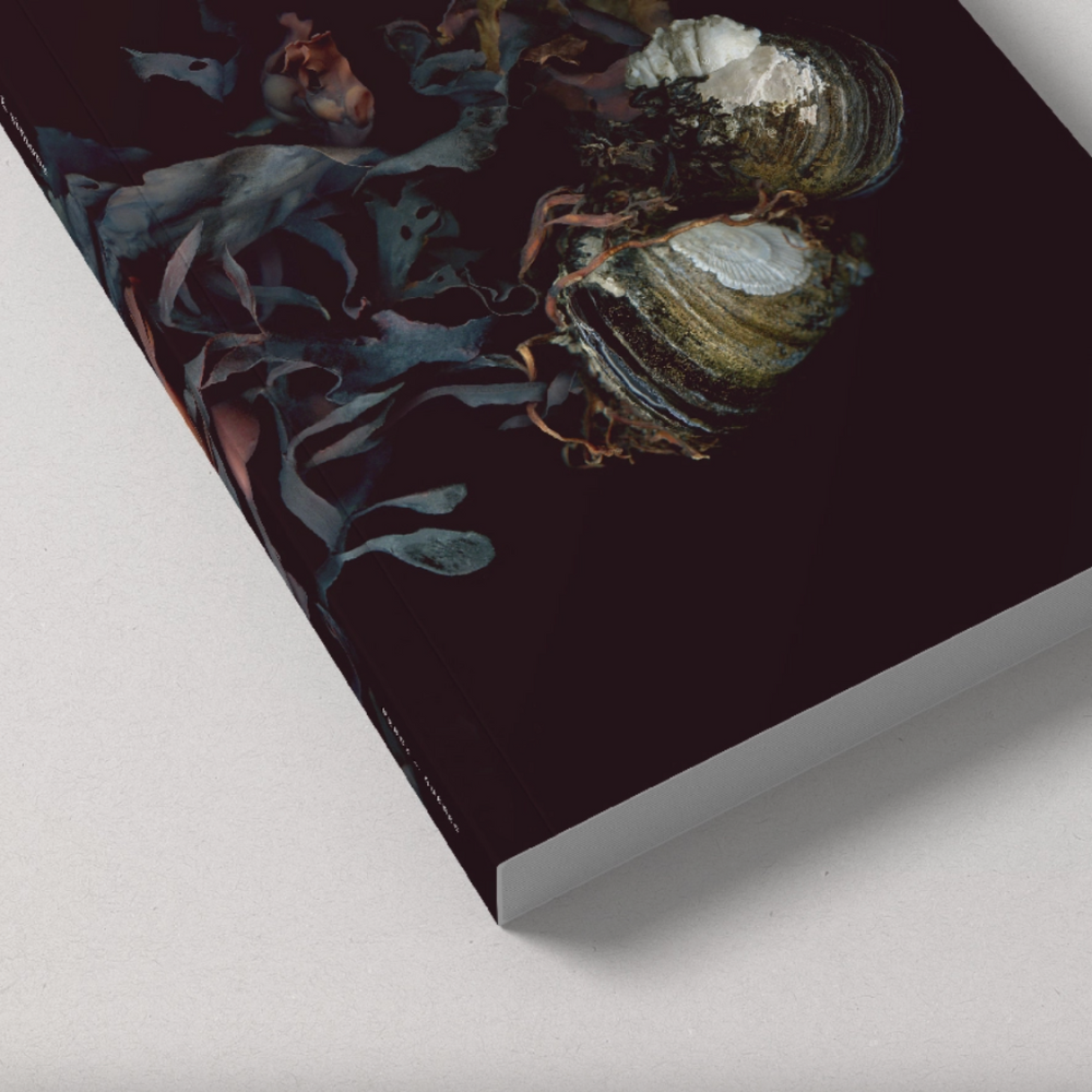 Close up of Twins of the Cove Notebook at Home Smith