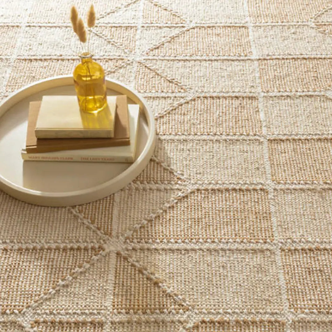 Ojai Wheat Loom Knotted Cotton Rug - Home Smith
