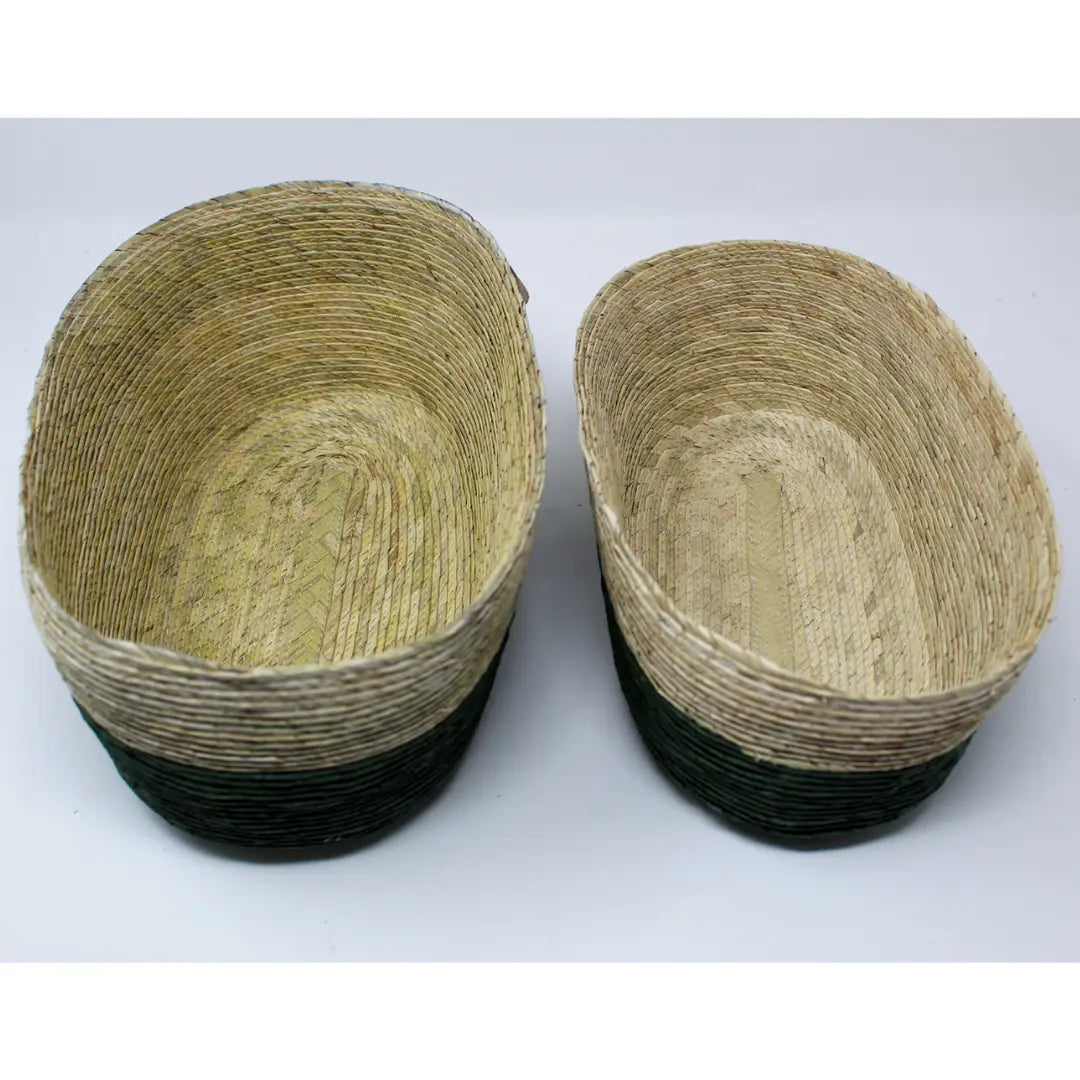 Oval Basket in Cactus - Home Smith