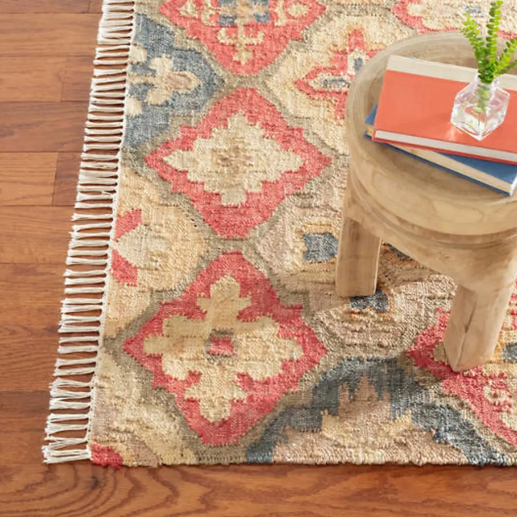 Pali Multi Woven Jute Rug - Home Smith