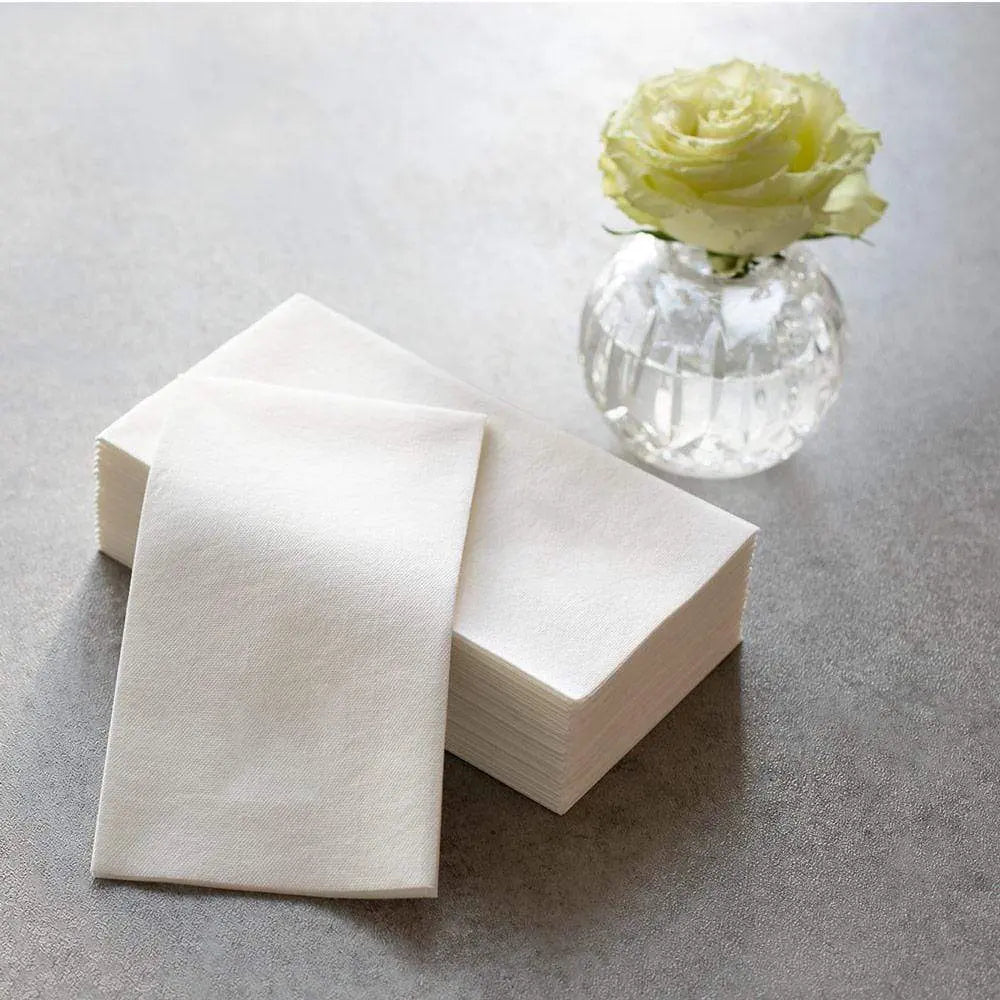 Paper Linen Guest Towels - White - Home Smith