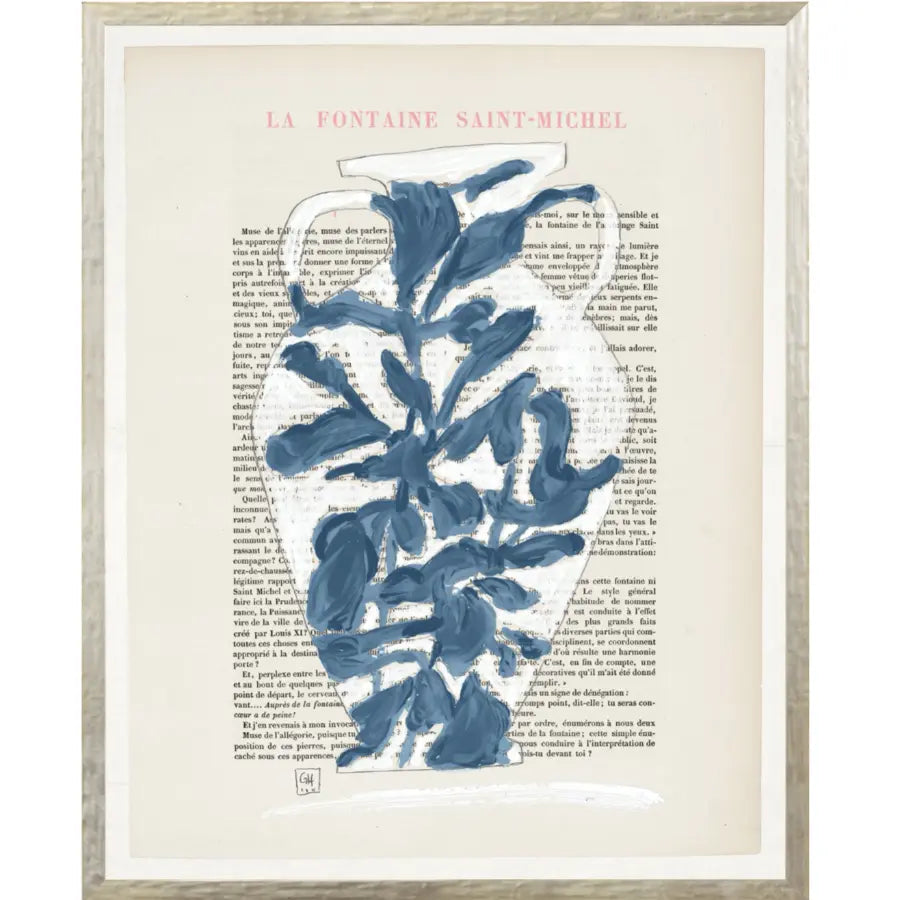 Parisienne Page X Framed Art - Home Smith