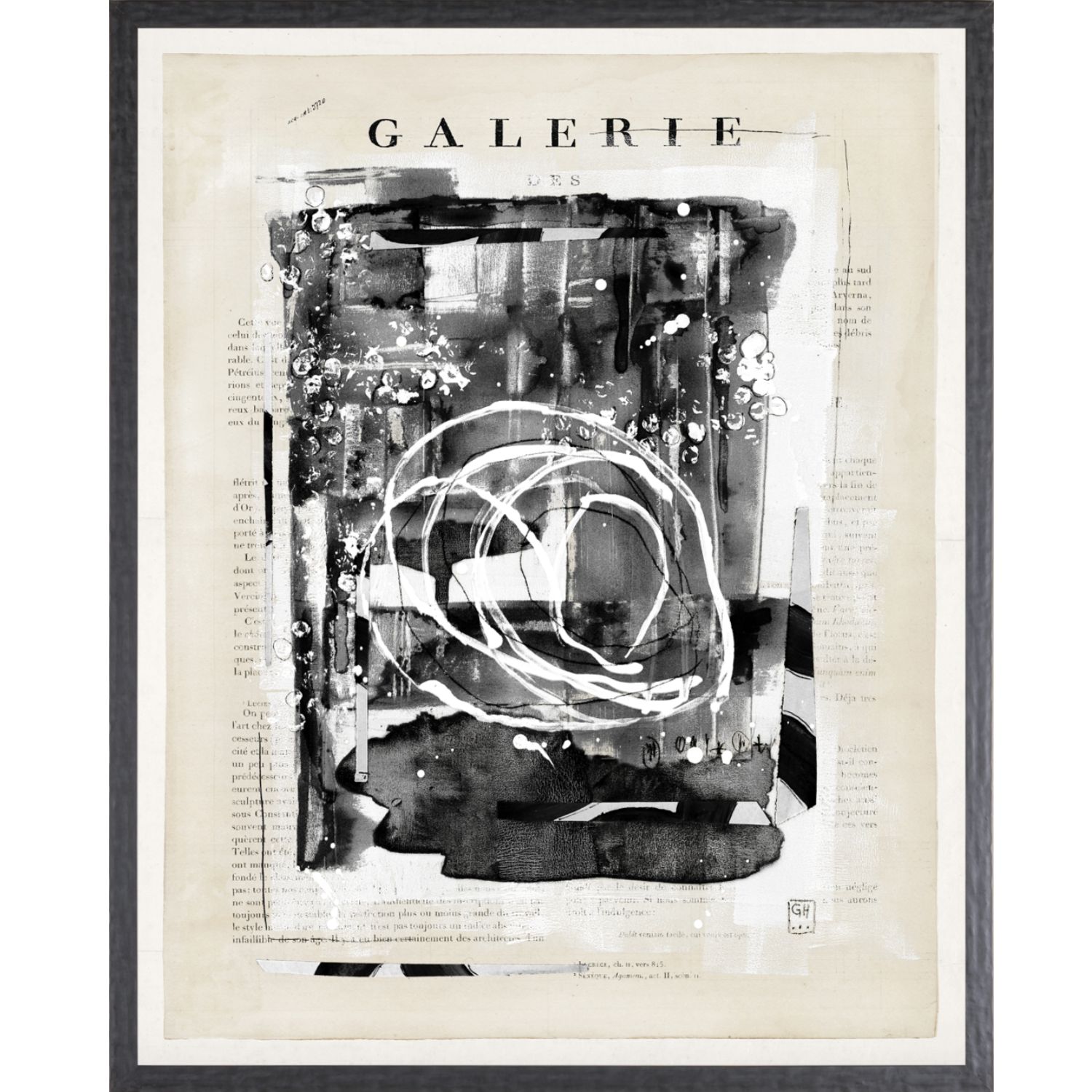 Parisienne Page XIV in Black at Home Smith