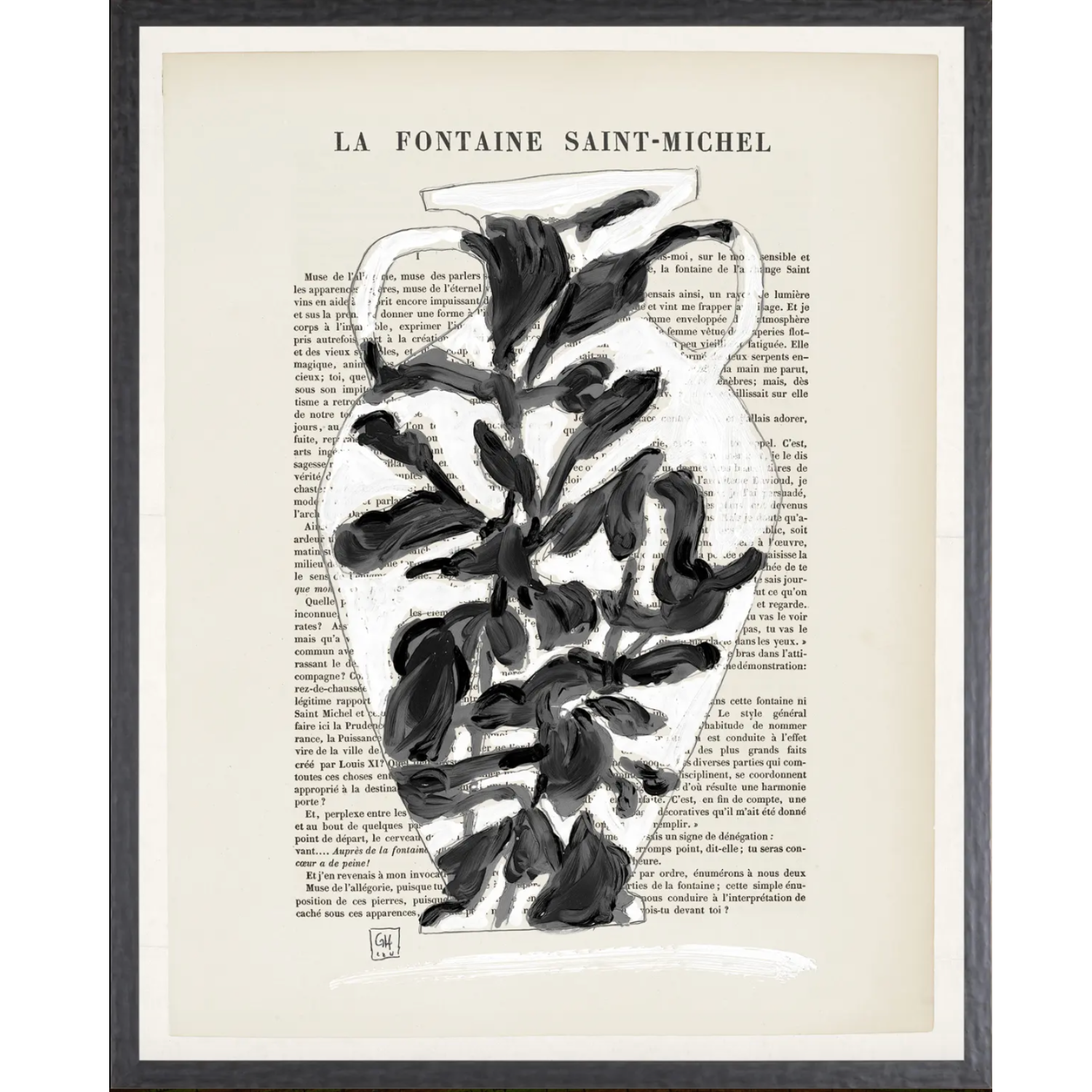 Parisienne Page X in Black at Home Smith