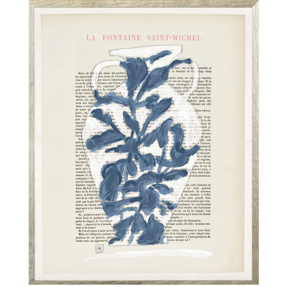 Parisienne Page X in Blue at Home Smith