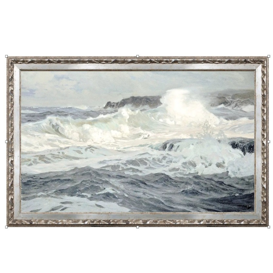Home Smith Petite Scape Southwesterly Gale c.1907 Celadon Art - In Stock