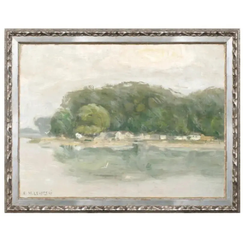 Petite Scapes Bank on The Danube C.1900