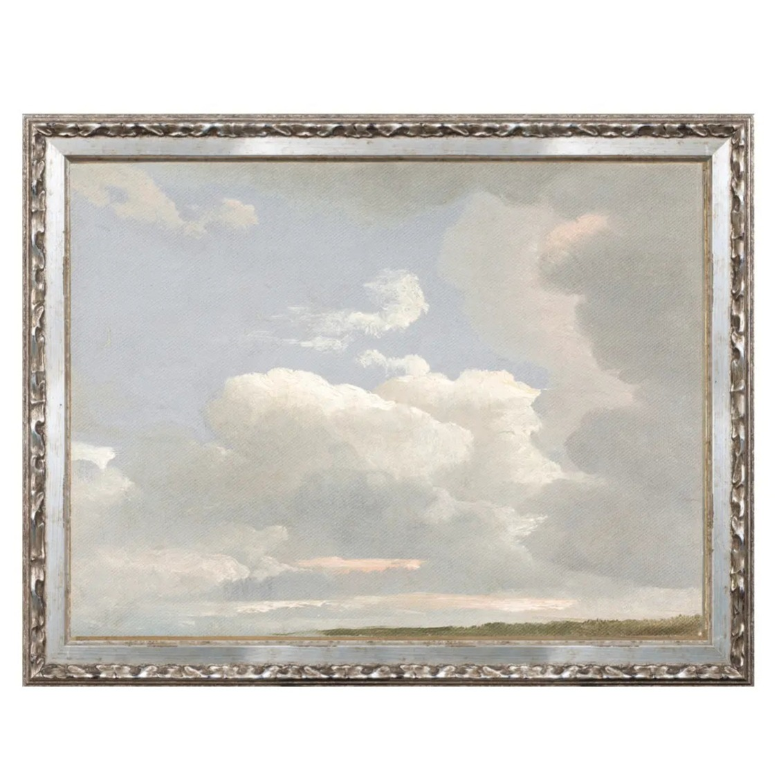 Home Smith Petite Scapes - Cloud Study c. 1800 Celadon Art