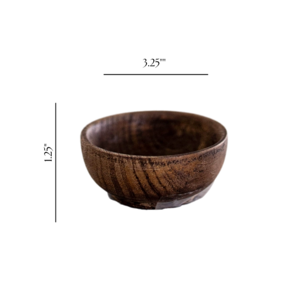 Raw Wooden Dish at Home Smith