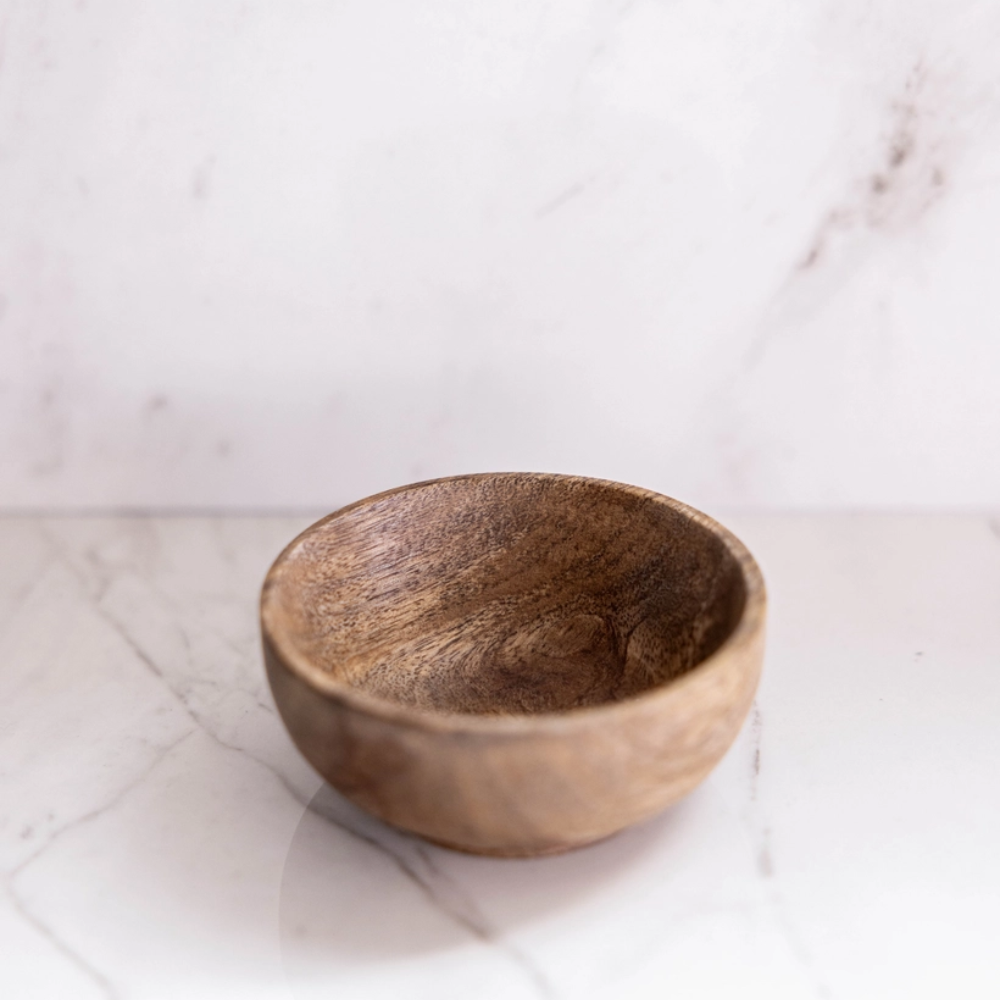 Raw Wooden Dish at Home Smith