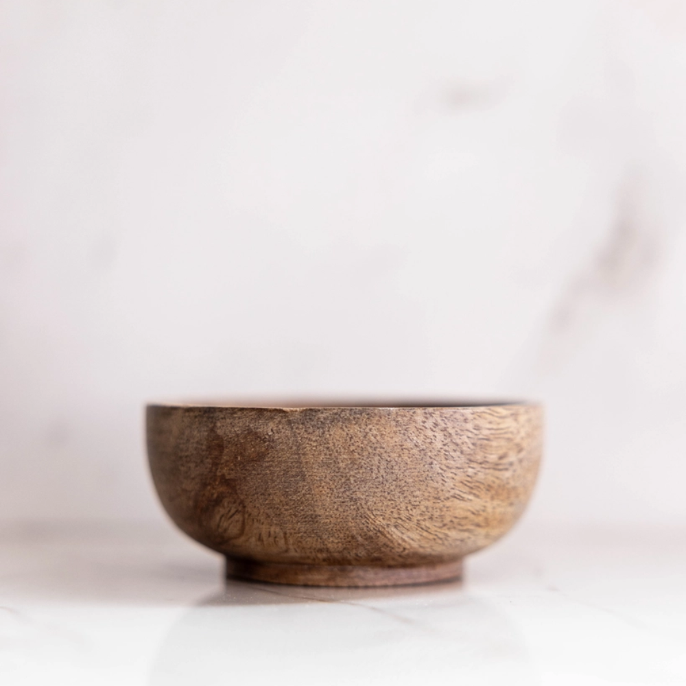 Raw Wooden Dish at Home Smith
