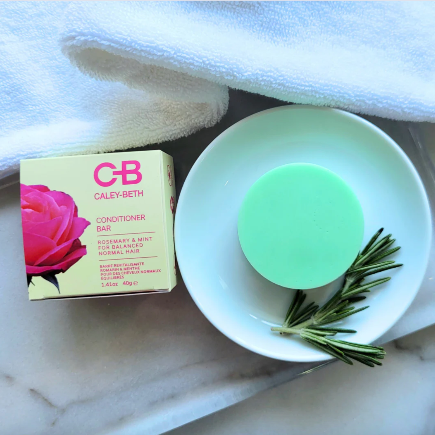 Rosemary & Mint Solid Conditioner Bar by Caley-Beth at Home Smith