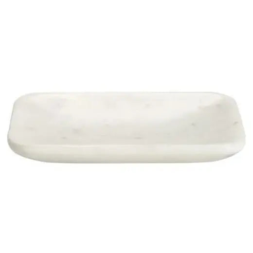 Rounded Edge Marble Soap Dish - Rectangle - Home Smith