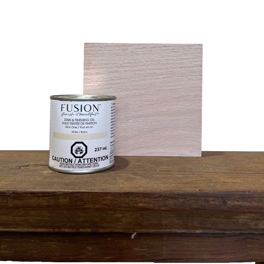 Fusion Stain & Finishing Oil - White - Home Smith