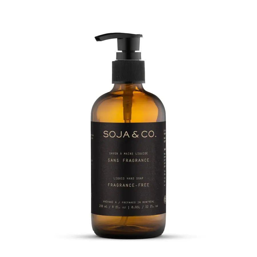 SOJA&CO Liquid Soap - Fragrance-Free - Home Smith